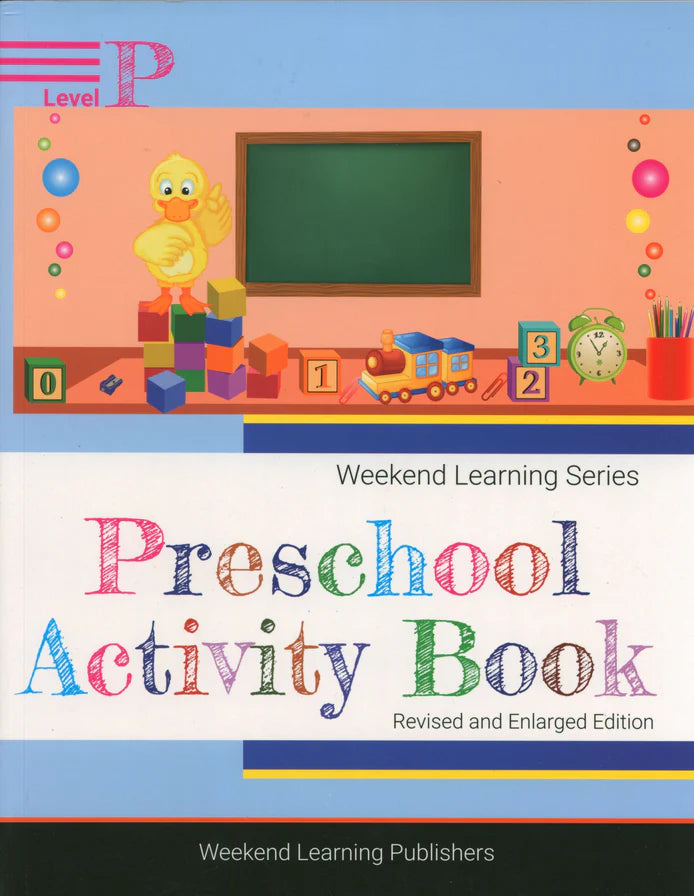 Weekend Learning Preschool Activity Book