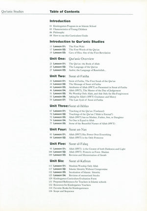 IQRA' Kindergarten Curriculum Volume 3 - Qur'anic Studies