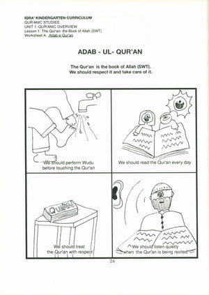 IQRA' Kindergarten Curriculum Volume 3 - Qur'anic Studies