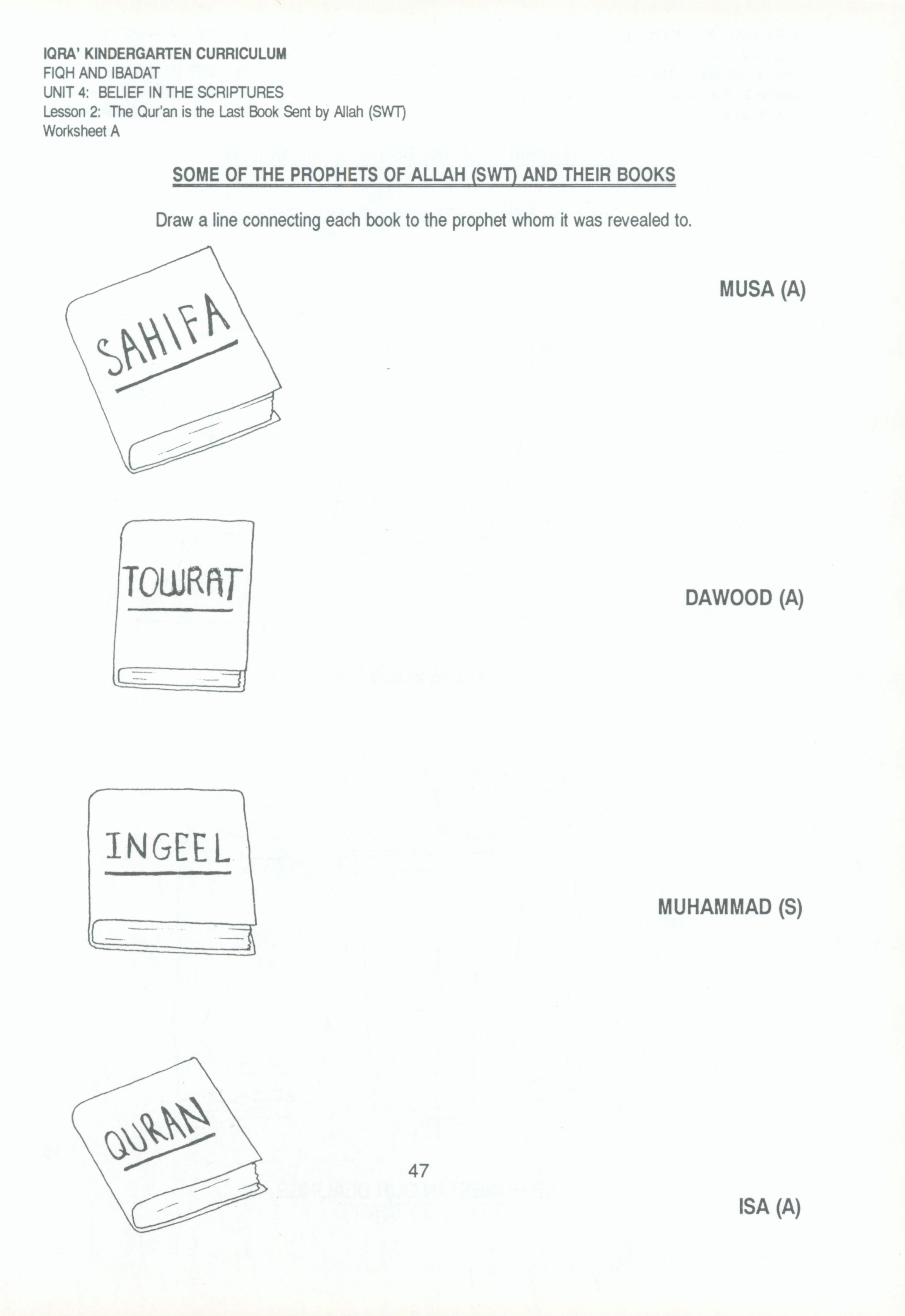 IQRA' Kindergarten Curriculum Volume 4 - Fiqh & Ibadat