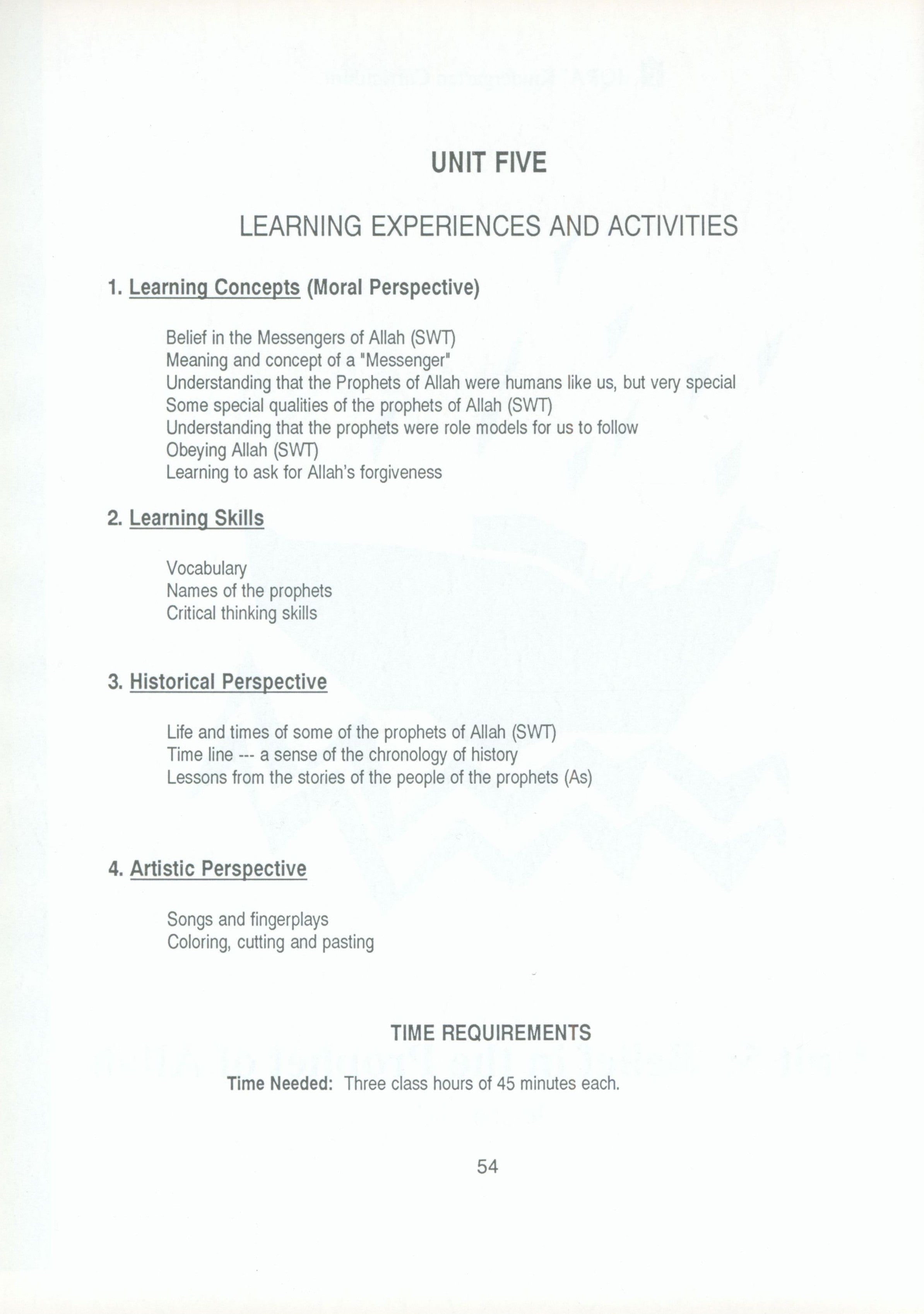 IQRA' Kindergarten Curriculum Volume 4 - Fiqh & Ibadat