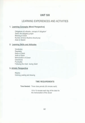 IQRA' Kindergarten Curriculum Volume 4 - Fiqh & Ibadat
