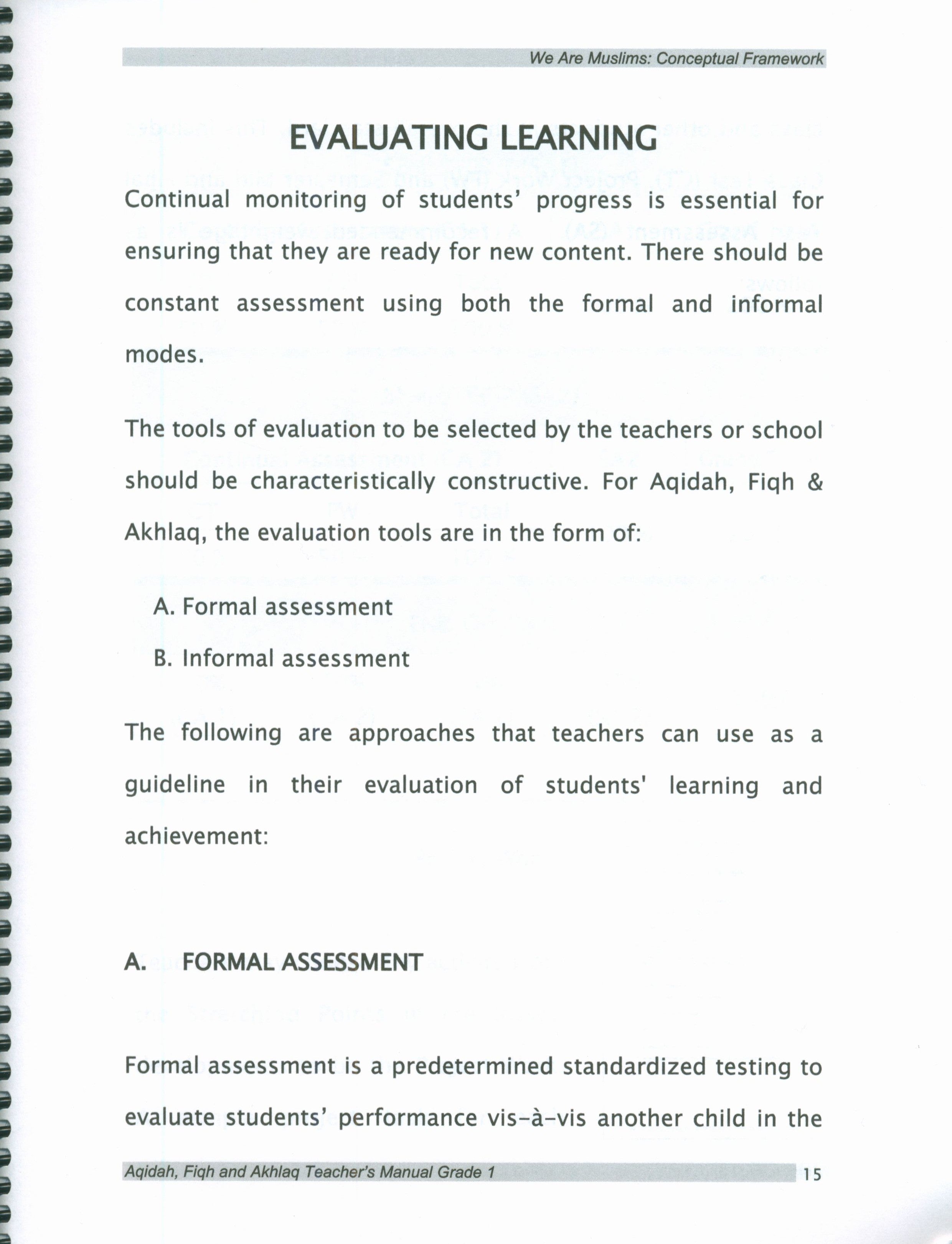 We Are Muslims Teacher Book Grade 1