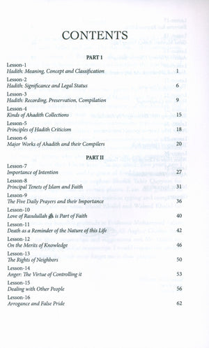 A Study of Hadith