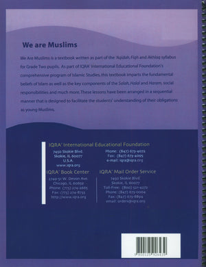 We Are Muslims Teacher Book Grade 2