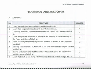 We Are Muslims Teacher Book Grade 2