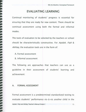 We Are Muslims Teacher Book Grade 2