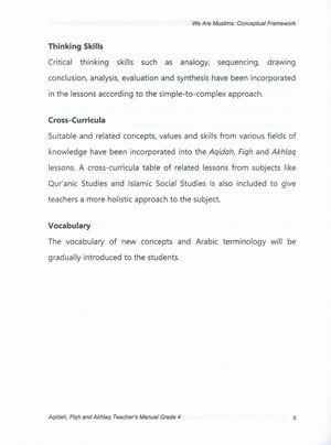 We Are Muslims Teacher Book Grade 4