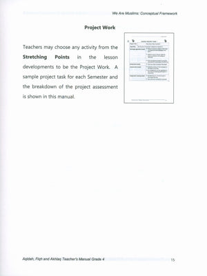 We Are Muslims Teacher Book Grade 4