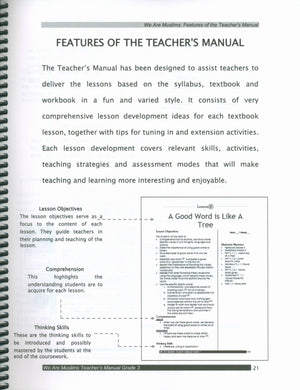 We Are Muslims Teacher Book Grade 3