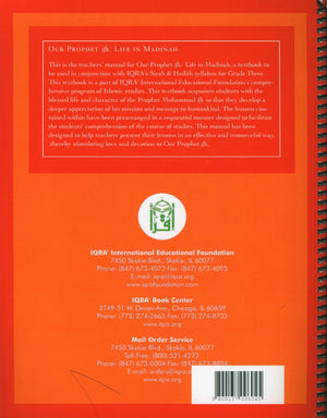 Sirah of our Prophet Grade 3: Teacher's Manual