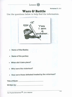 Sirah of our Prophet Grade 3: Teacher's Manual
