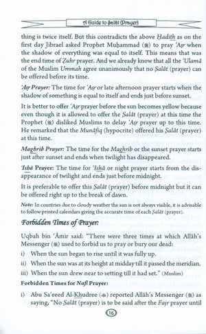 A Guide to Salat by Abdul Karim Saqib
