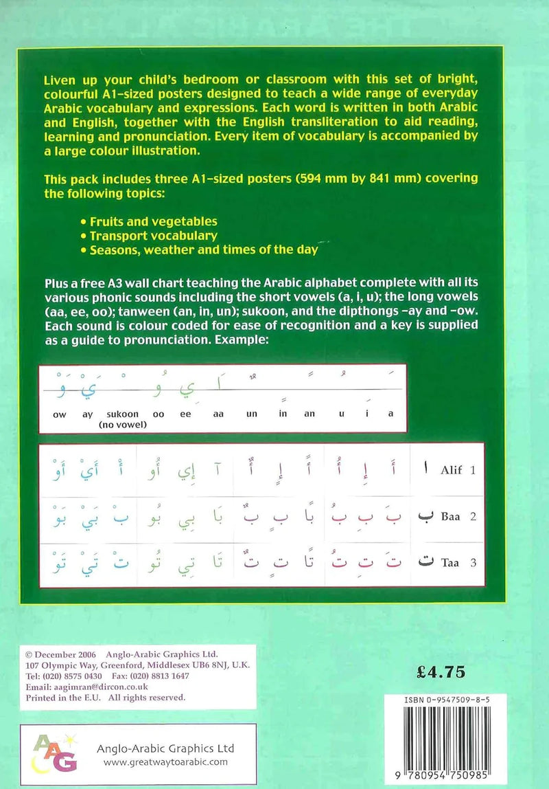 Gateway to Arabic Poster Pack 1 مفتاح العربية