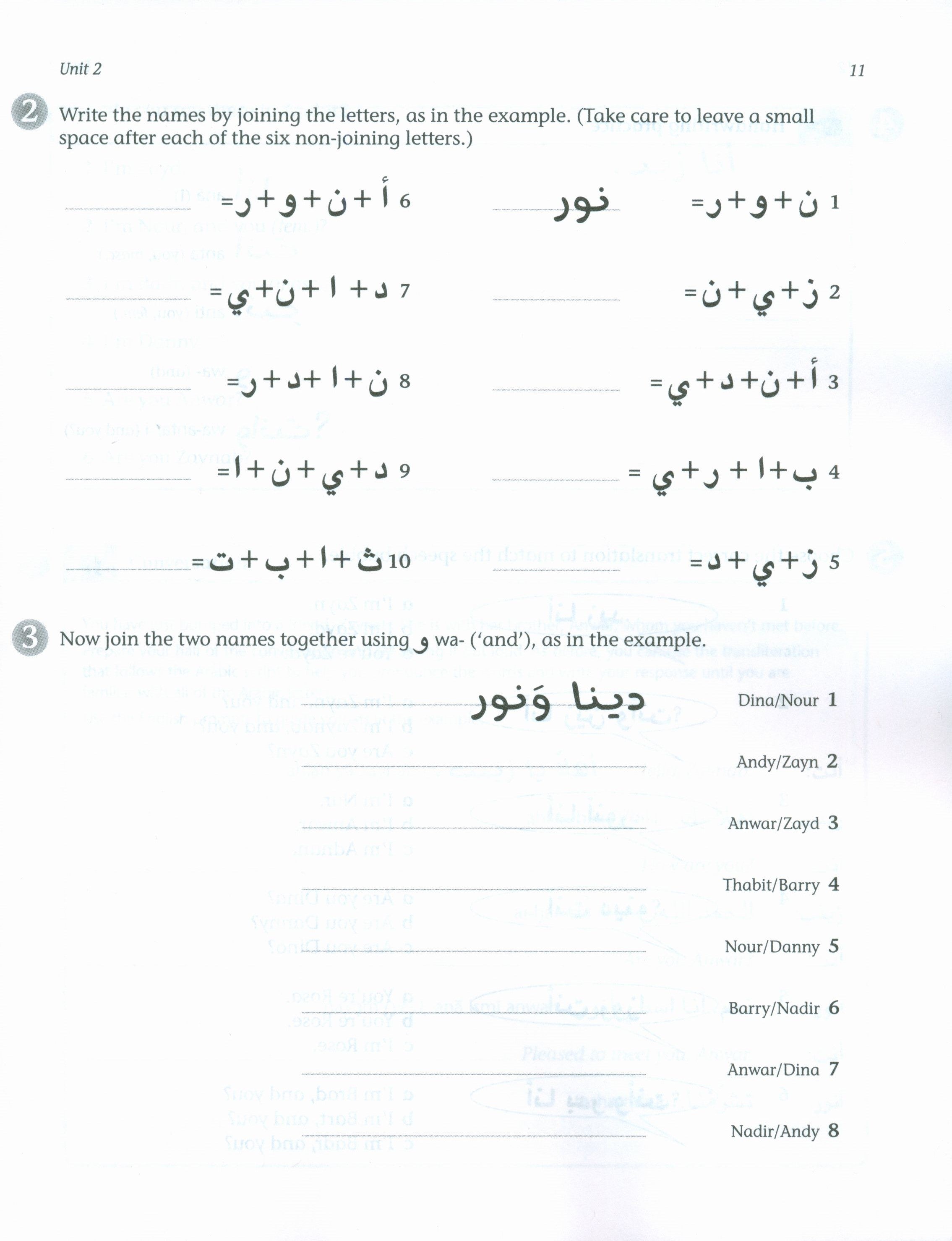 Mastering Arabic 1 Activity Book