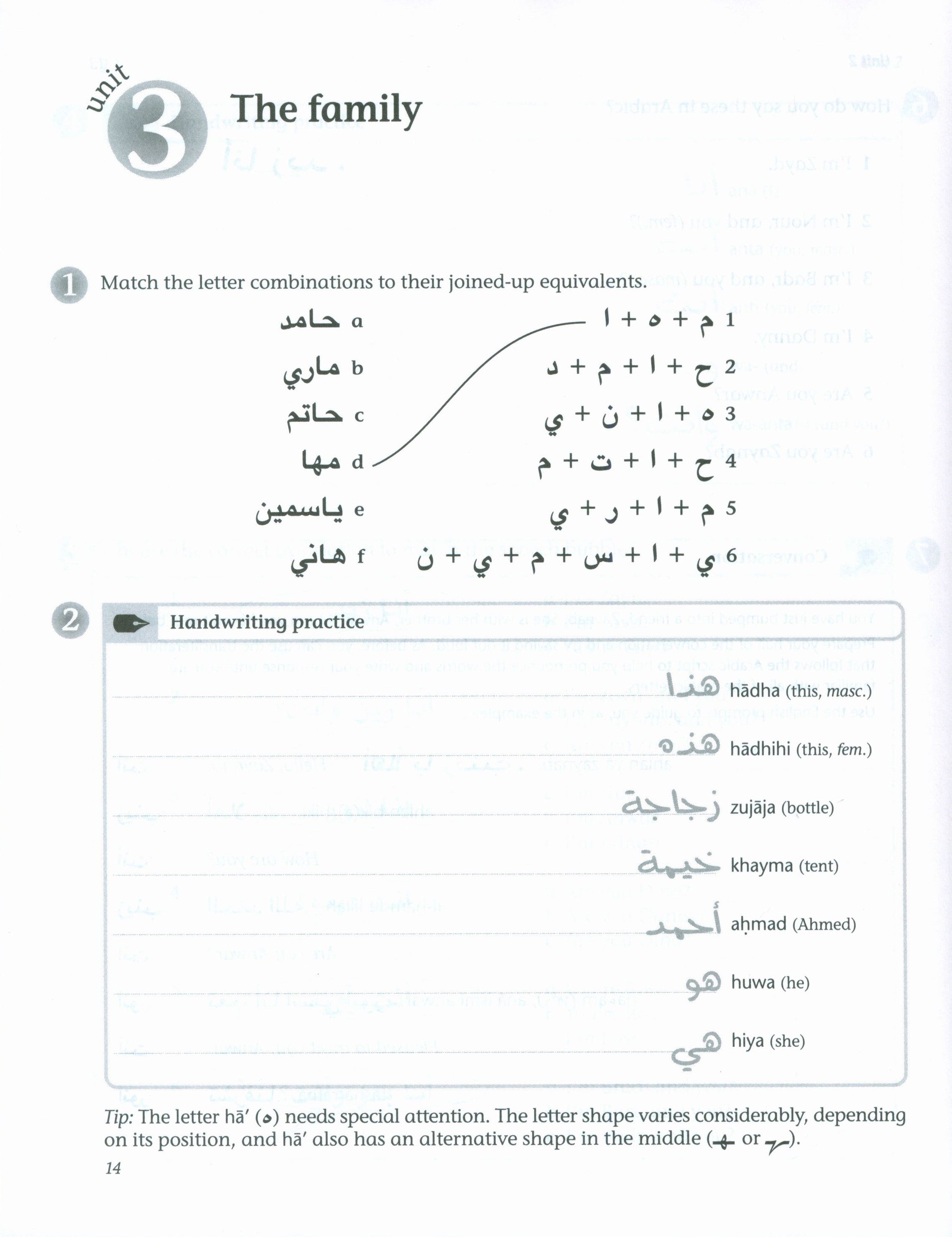 Mastering Arabic 1 Activity Book