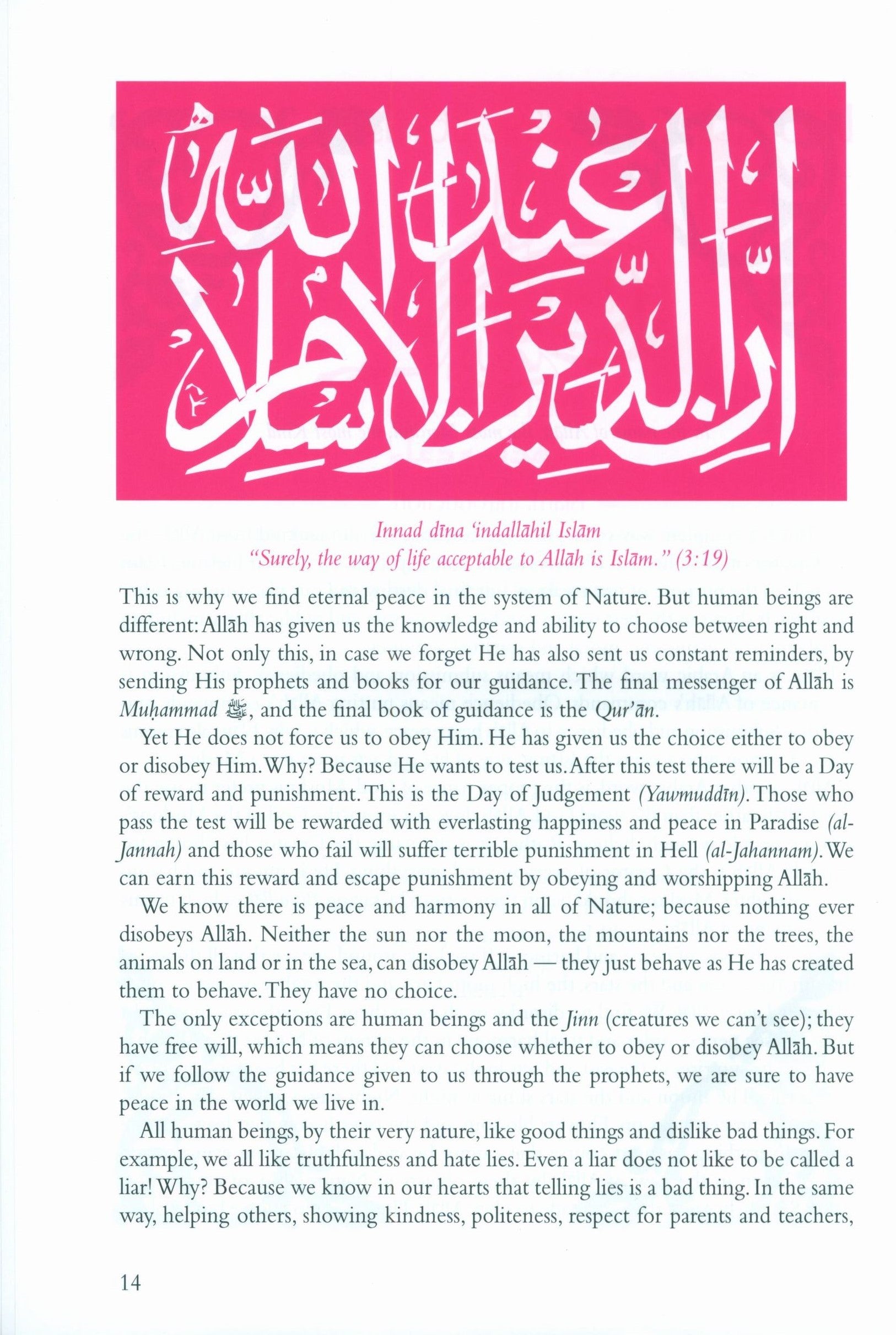 المعتقدات والتعاليم الإسلامية