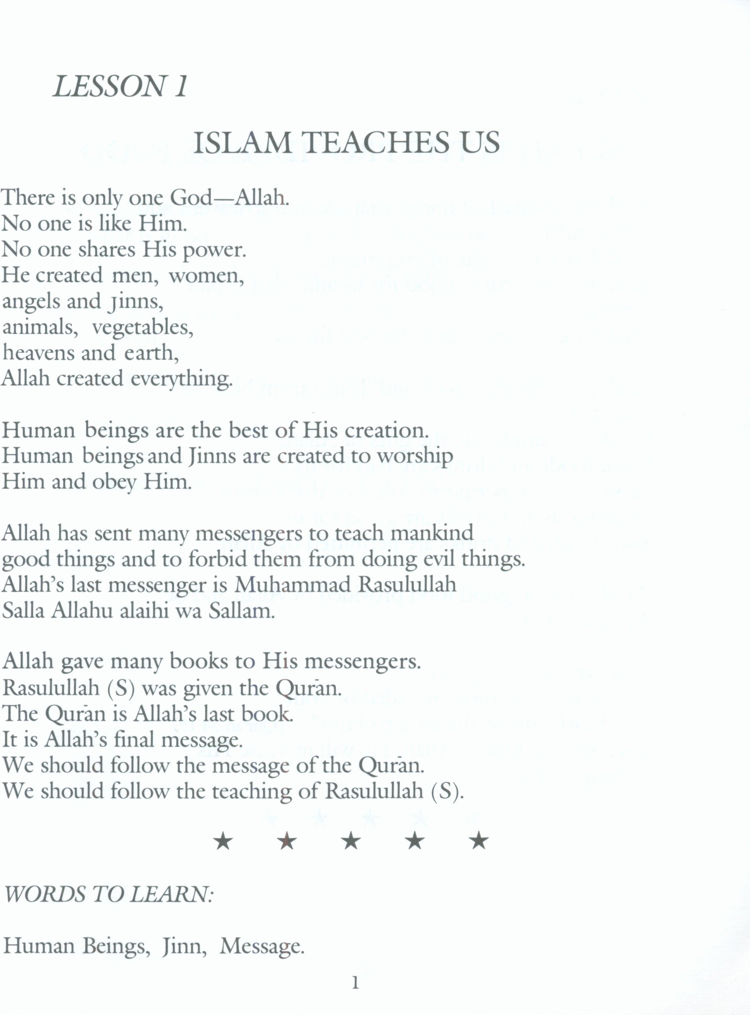 My Little Book of Halal and Haram