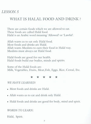 My Little Book of Halal and Haram