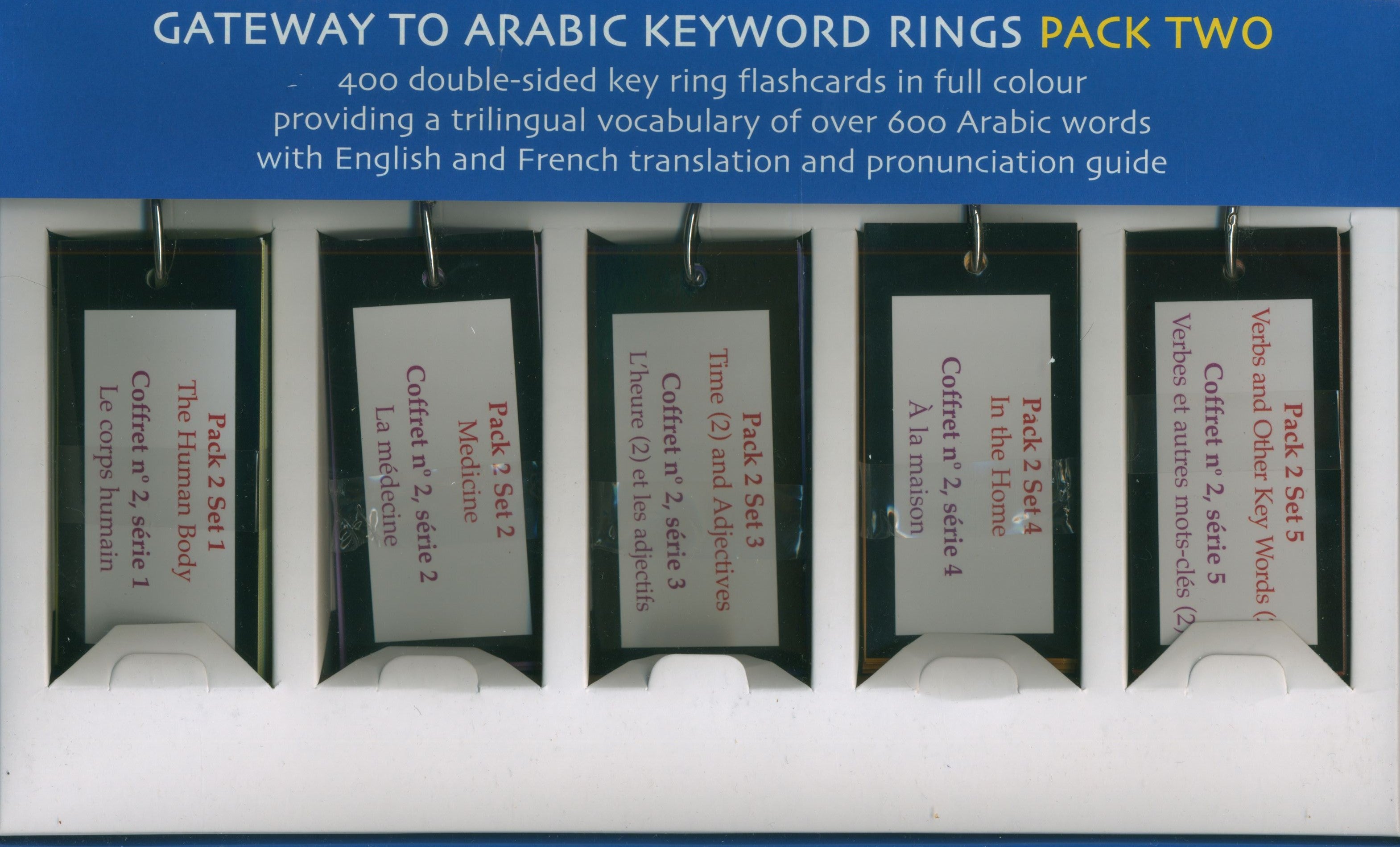 Gateway to Arabic Keyword Rings Pack 2 مفتاح العربية