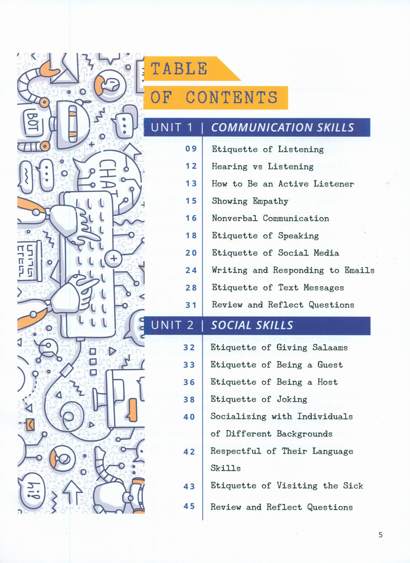 Life Skills 1 – Communication and Social Skills: A Muslim's Guide to Everyday Life (Gratitude to Allah Series)