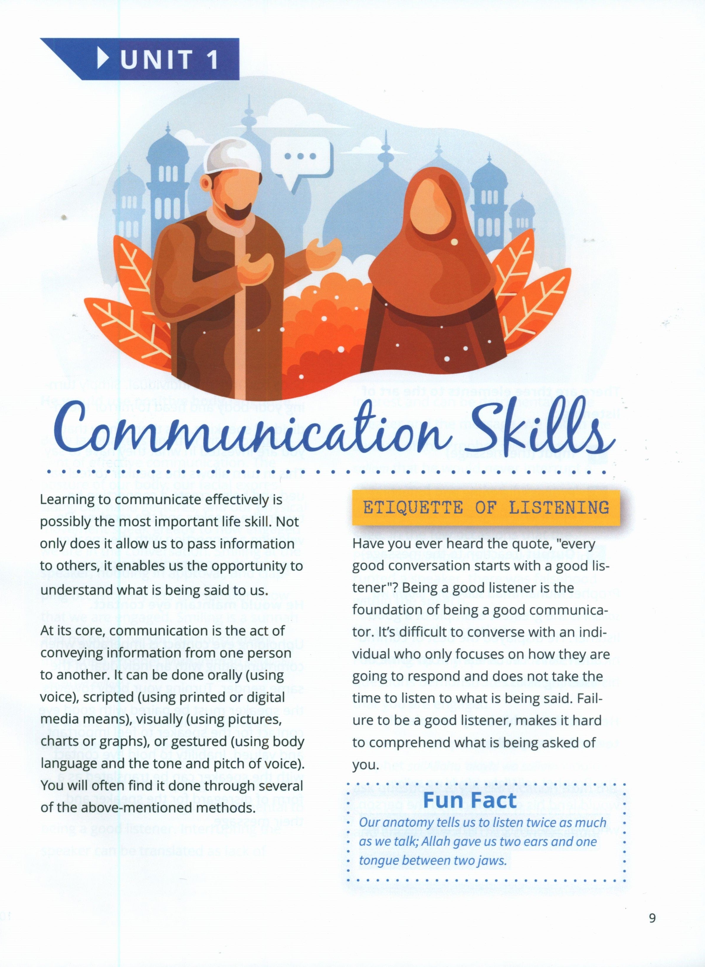 Life Skills 1 – Communication and Social Skills: A Muslim's Guide to Everyday Life (Gratitude to Allah Series)