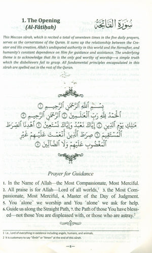 The Clear Quran with Arabic Text - Parallel Edition Flexible Cover
