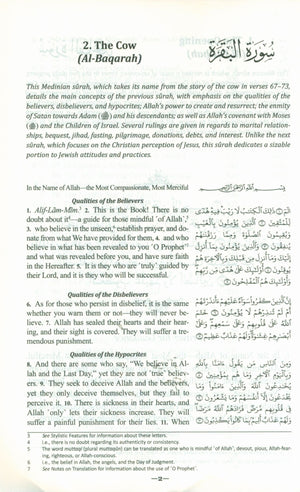 The Clear Quran with Arabic Text - Parallel Edition Flexible Cover