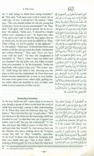 The Clear Quran with Arabic Text - Parallel Edition Flexible Cover