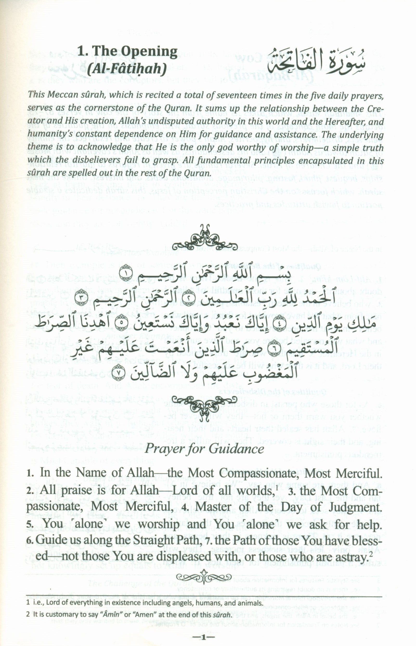 The Clear Quran with Arabic Text - Parallel Edition Hardcover