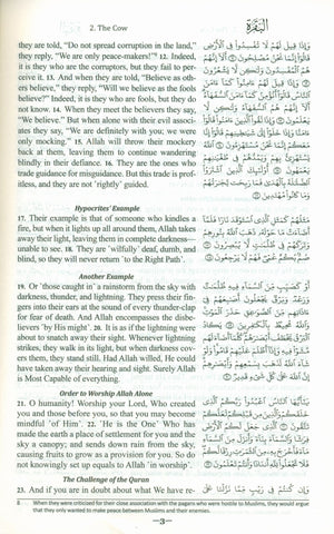 The Clear Quran with Arabic Text - Parallel Edition Hardcover