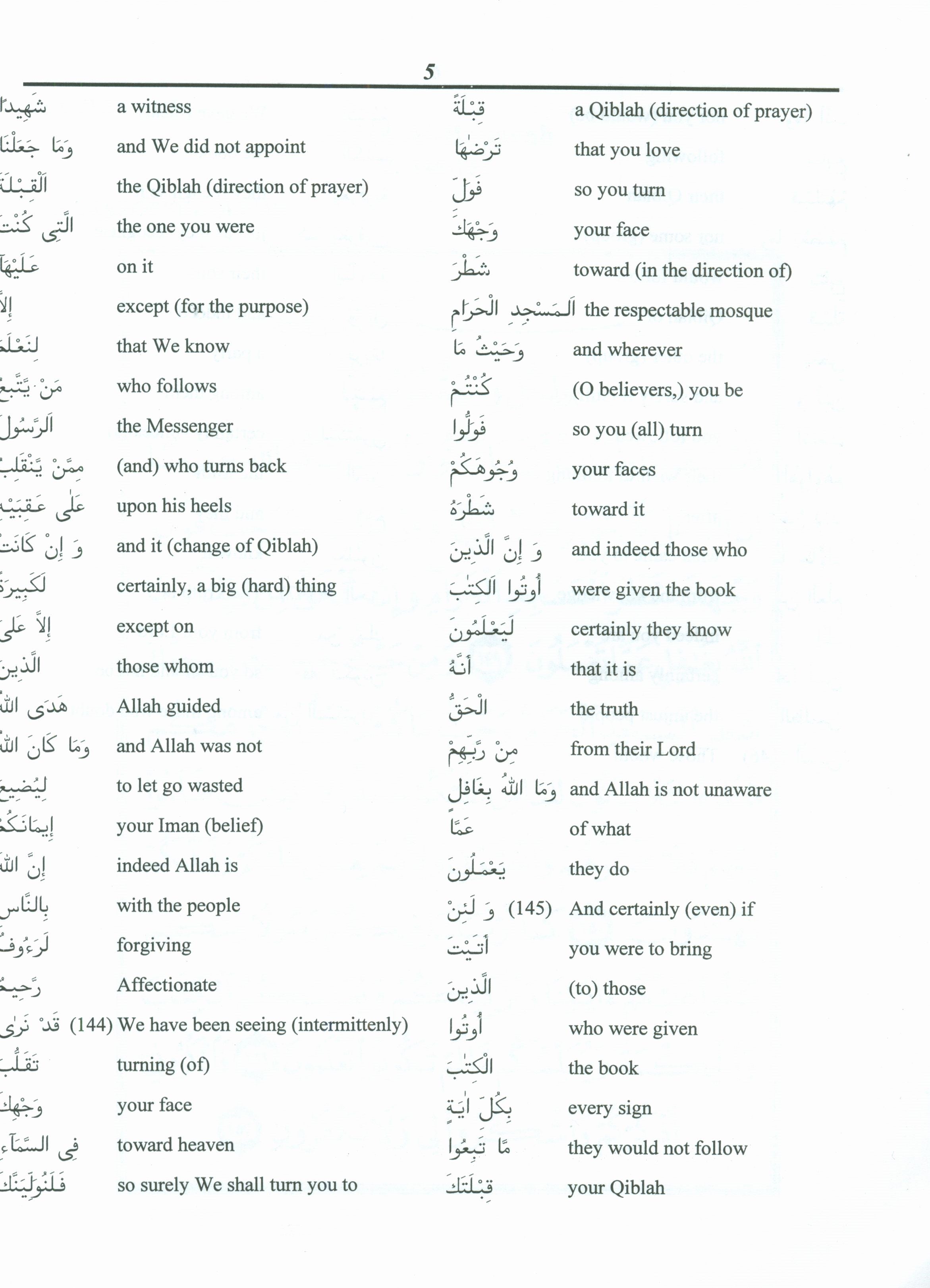 Juz Two Sa-Yaqul Textbook