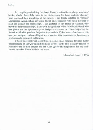 Study of the Quran & Its Teachings