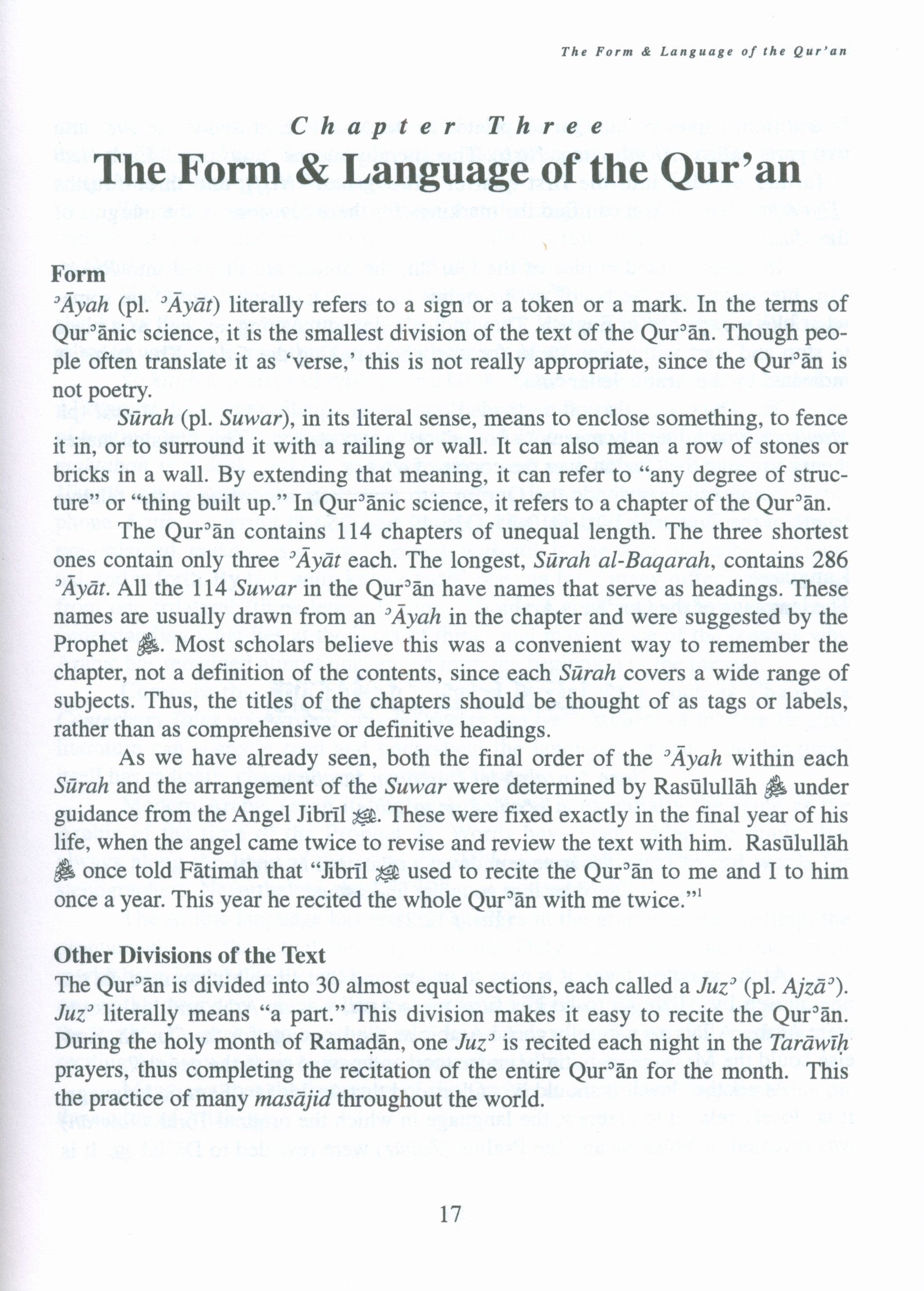 Study of the Quran & Its Teachings