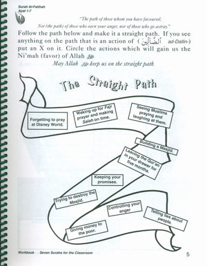 Seven Surahs for the Classroom Workbook