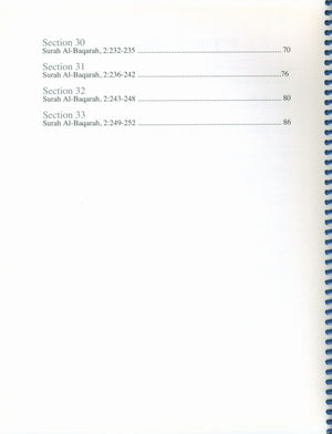 Juz' Two Sa-Yaqul Workbook