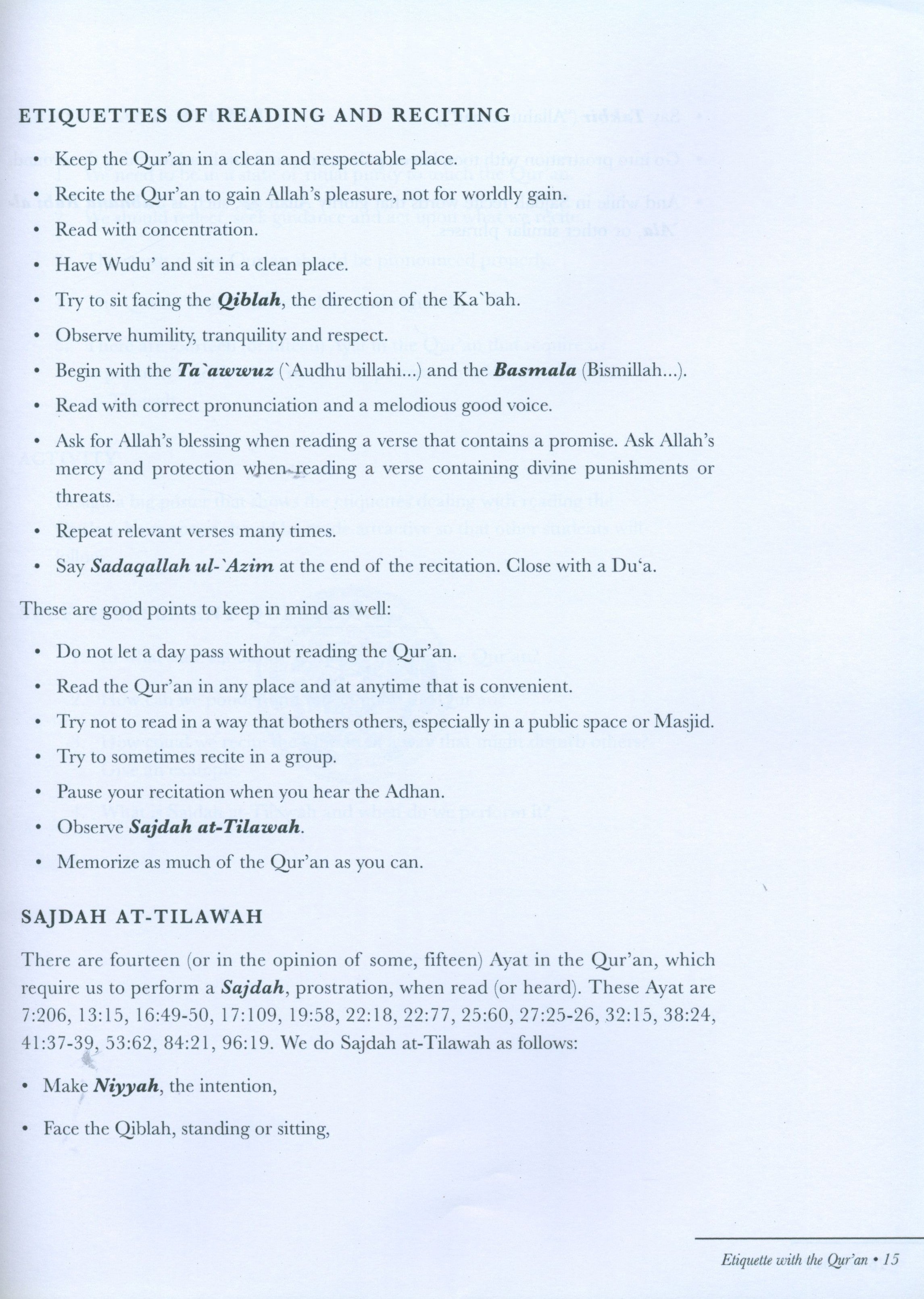 Quranic Science-Ulum ul Quran