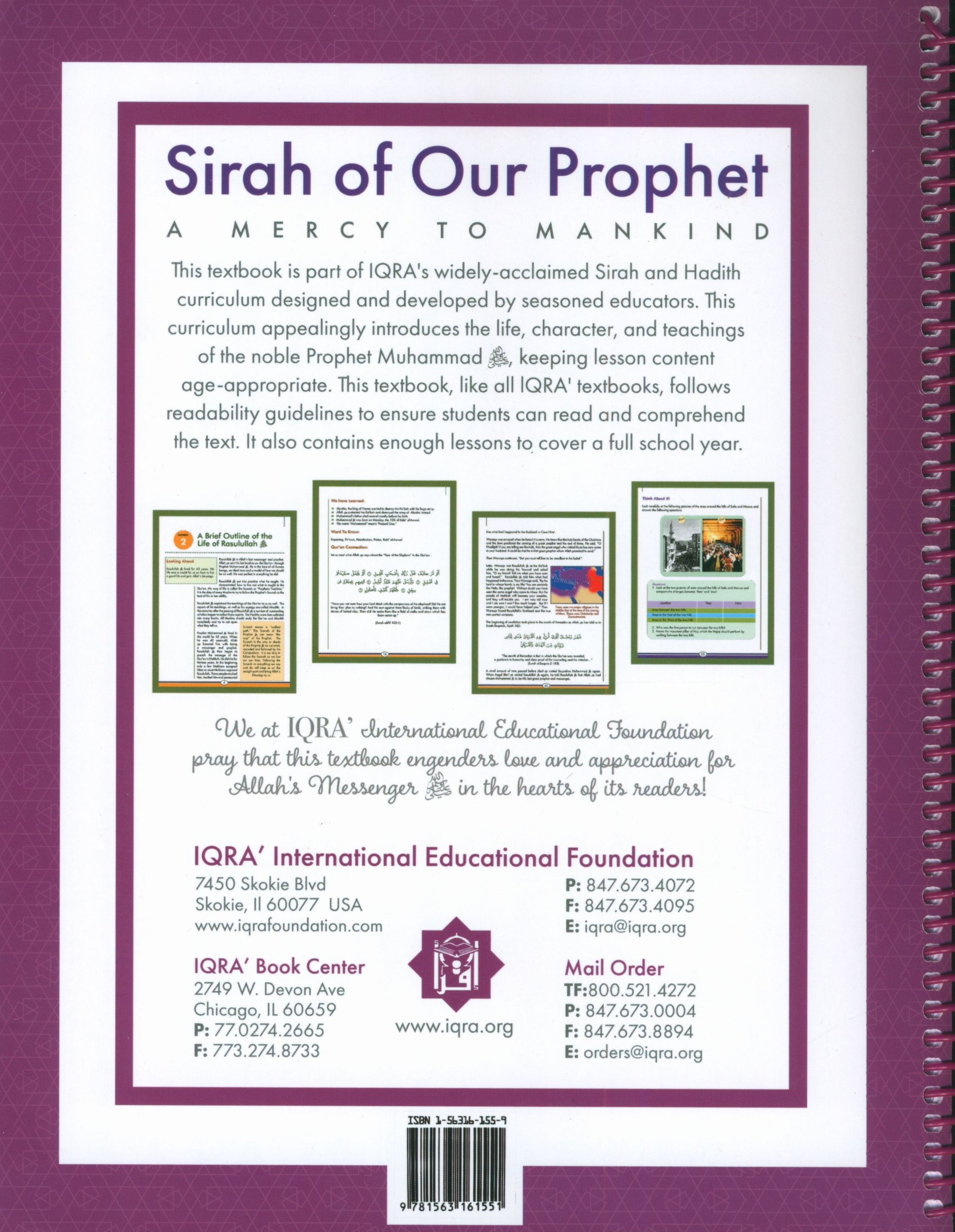 Sirah of our Prophet Grade 5: Workbook