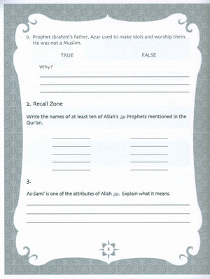 Sirah of our Prophet Grade 5: Workbook