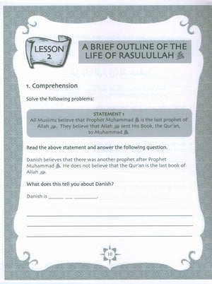 Sirah of our Prophet Grade 5: Workbook