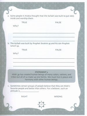 Sirah of our Prophet Grade 5: Workbook