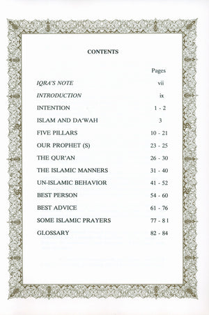 Teachings of Our Prophet: Ahadith
