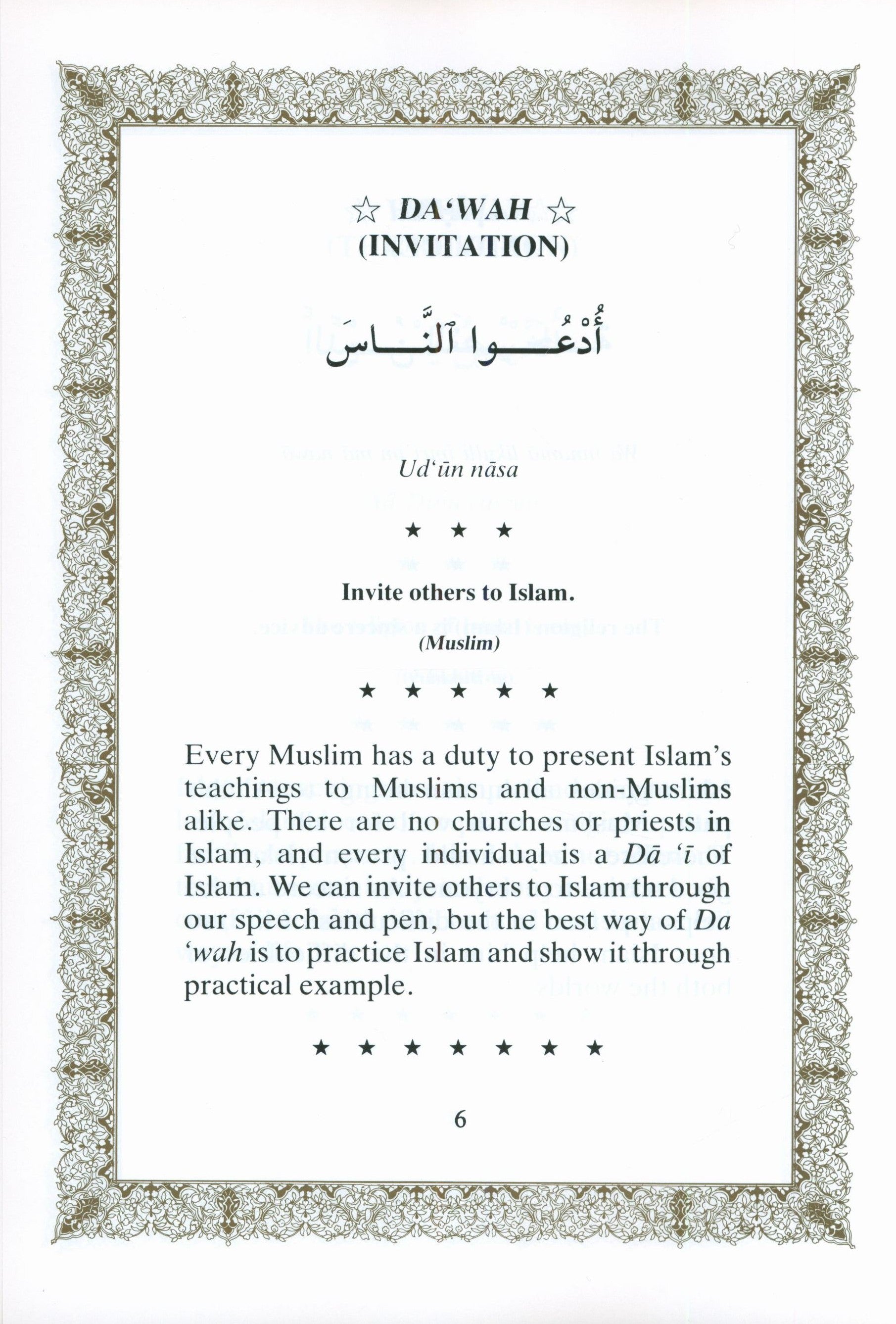 Teachings of Our Prophet: Ahadith