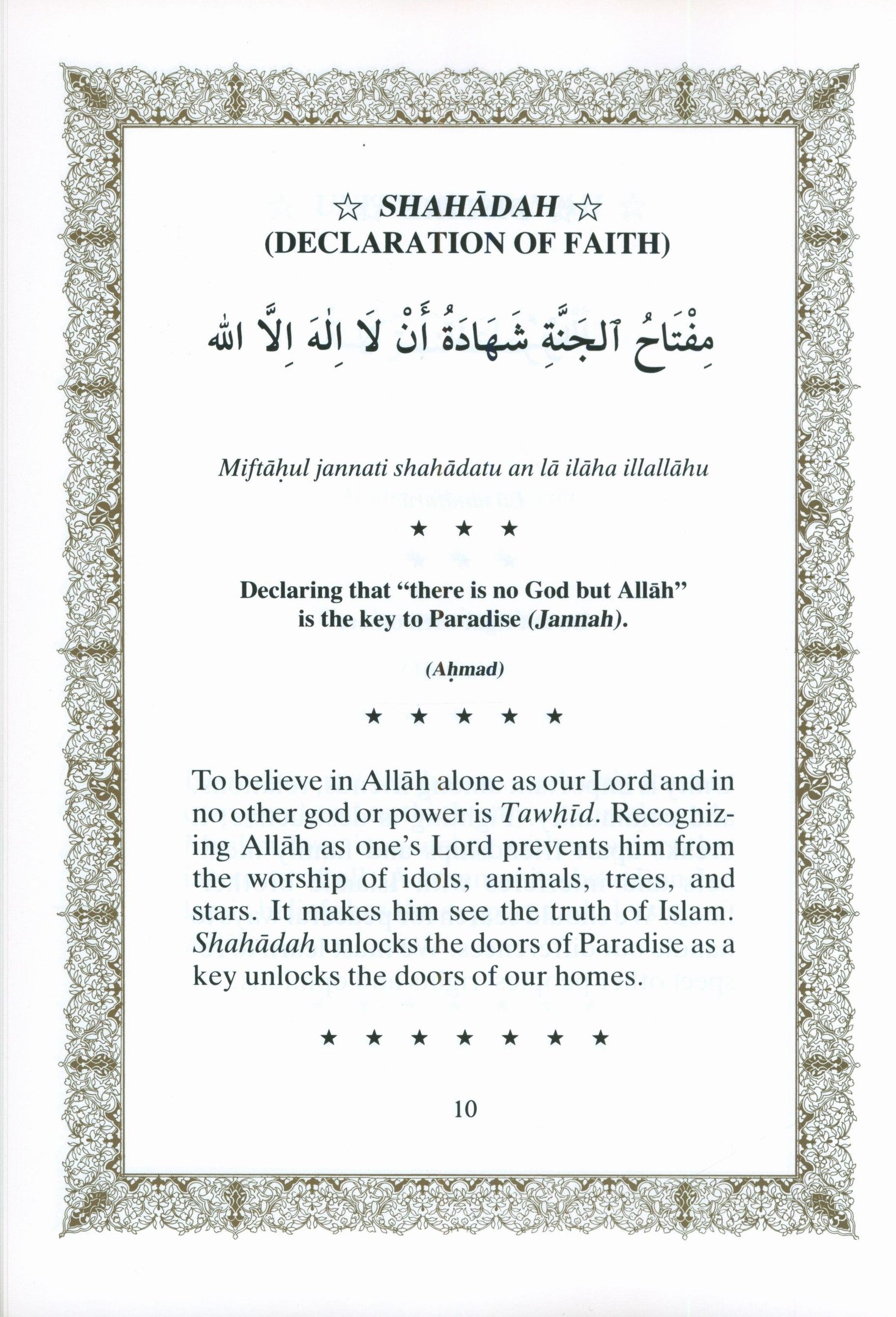 Teachings of Our Prophet: Ahadith