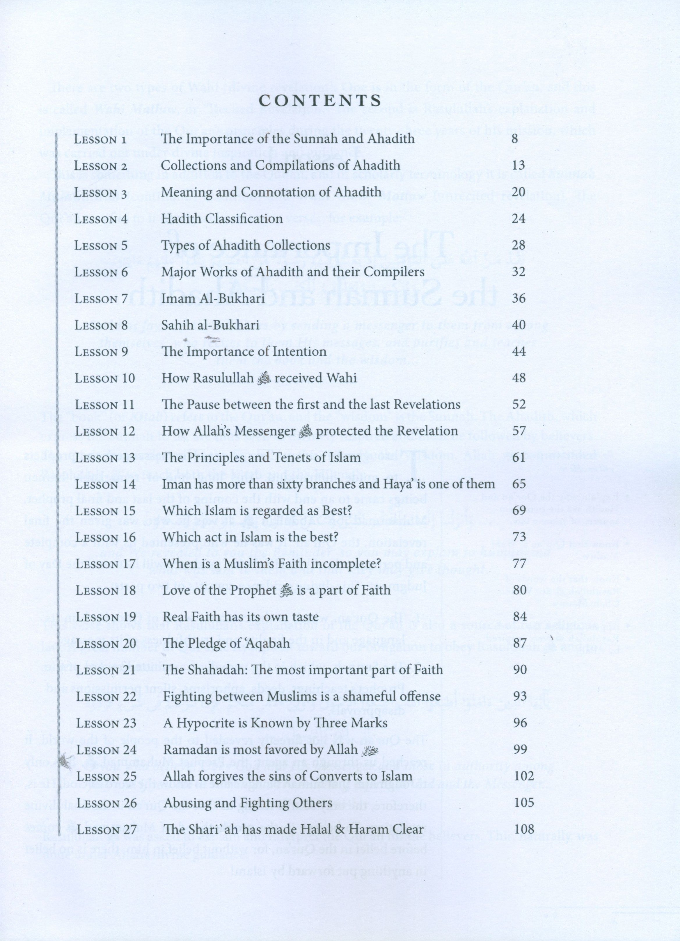 The Sahih of Imam Al-Bukhari - Ulum ul-Hadith