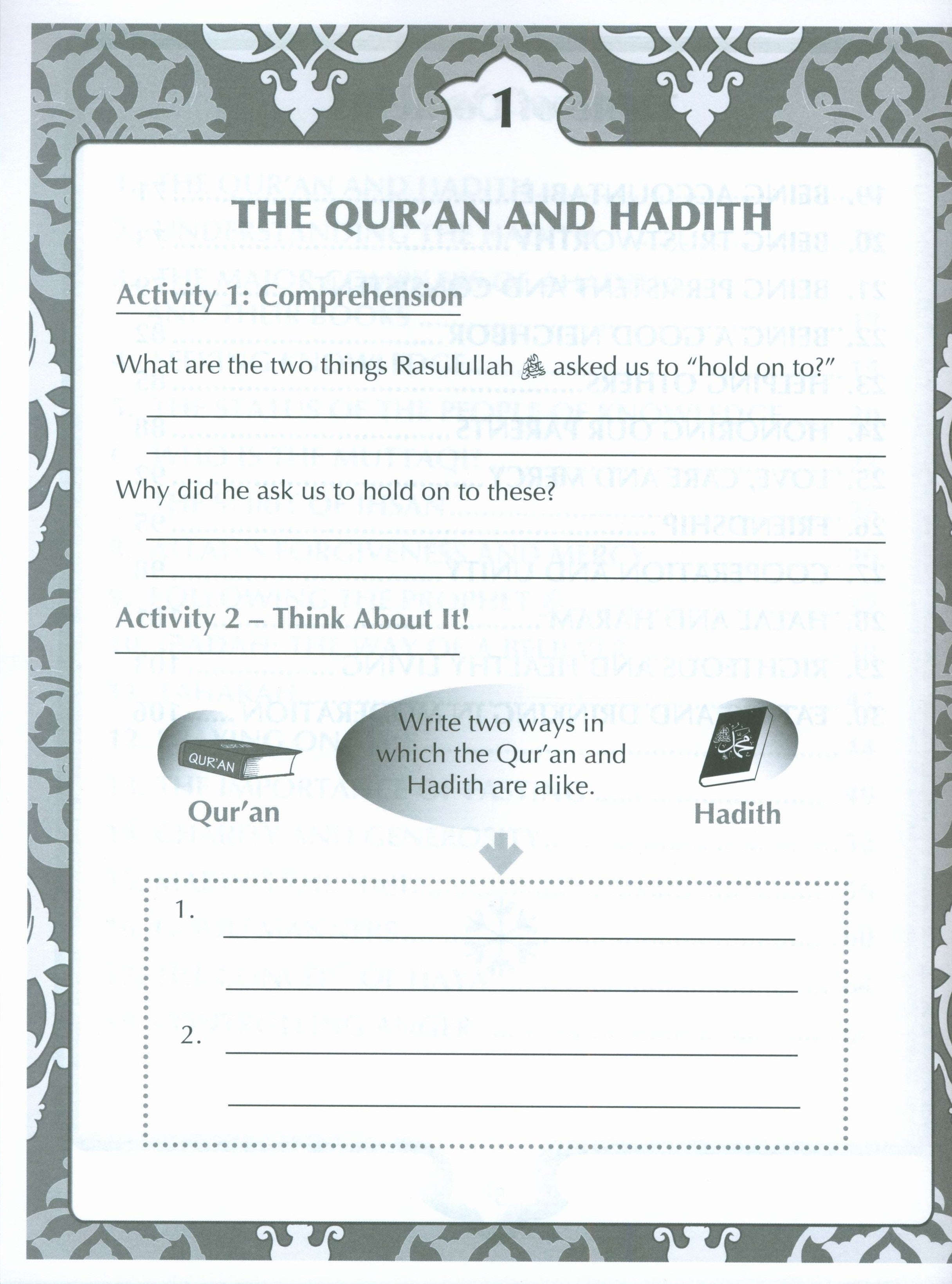 Sirah of our Prophet Grade 4: Workbook