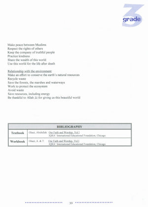 IQRA' Elementary Curriculum for Islamic Studies - Grades 1-6