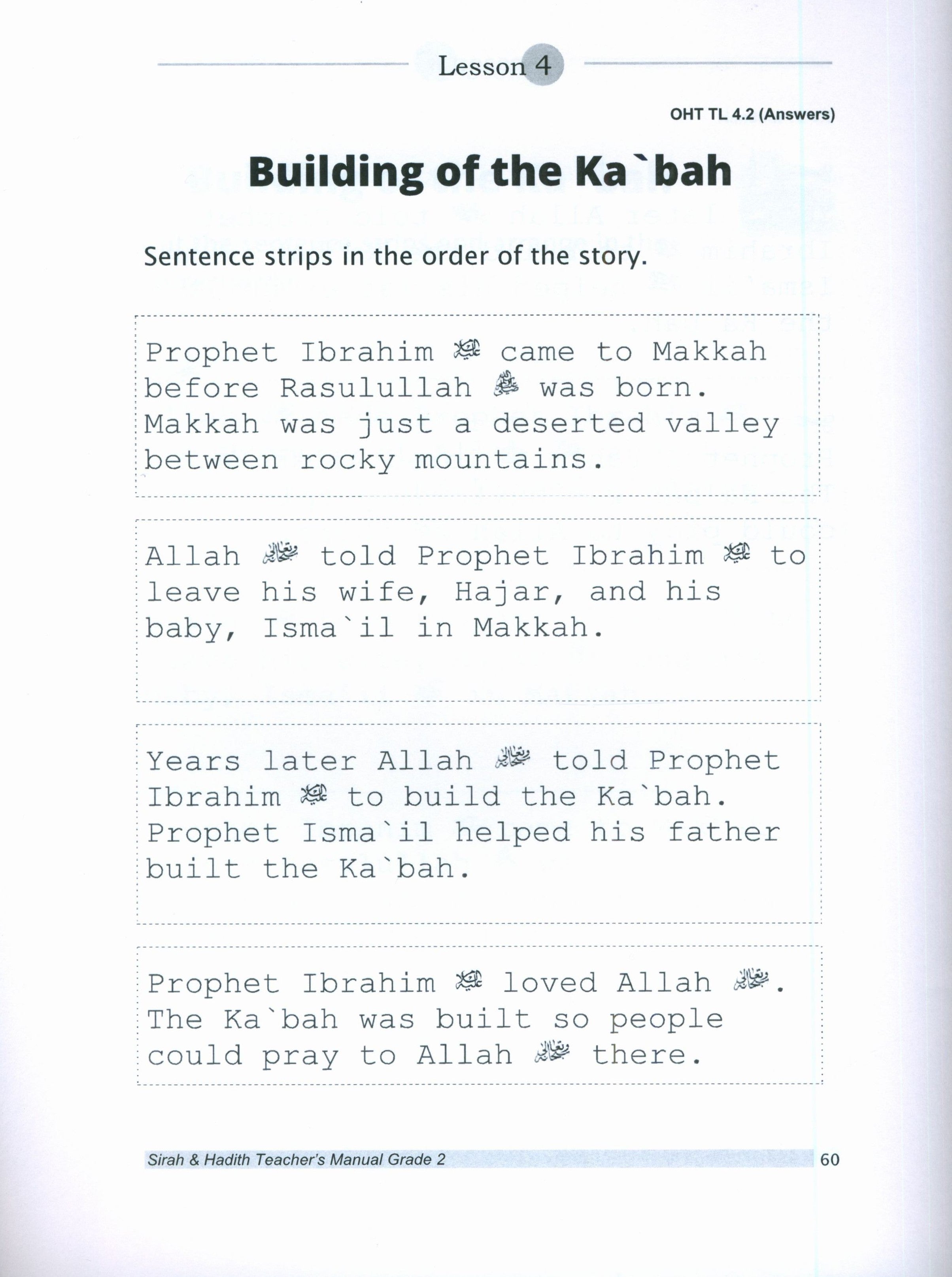 Sirah of our Prophet Grade 2: Teacher's Manual