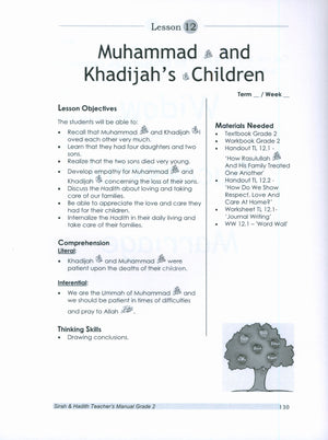 Sirah of our Prophet Grade 2: Teacher's Manual