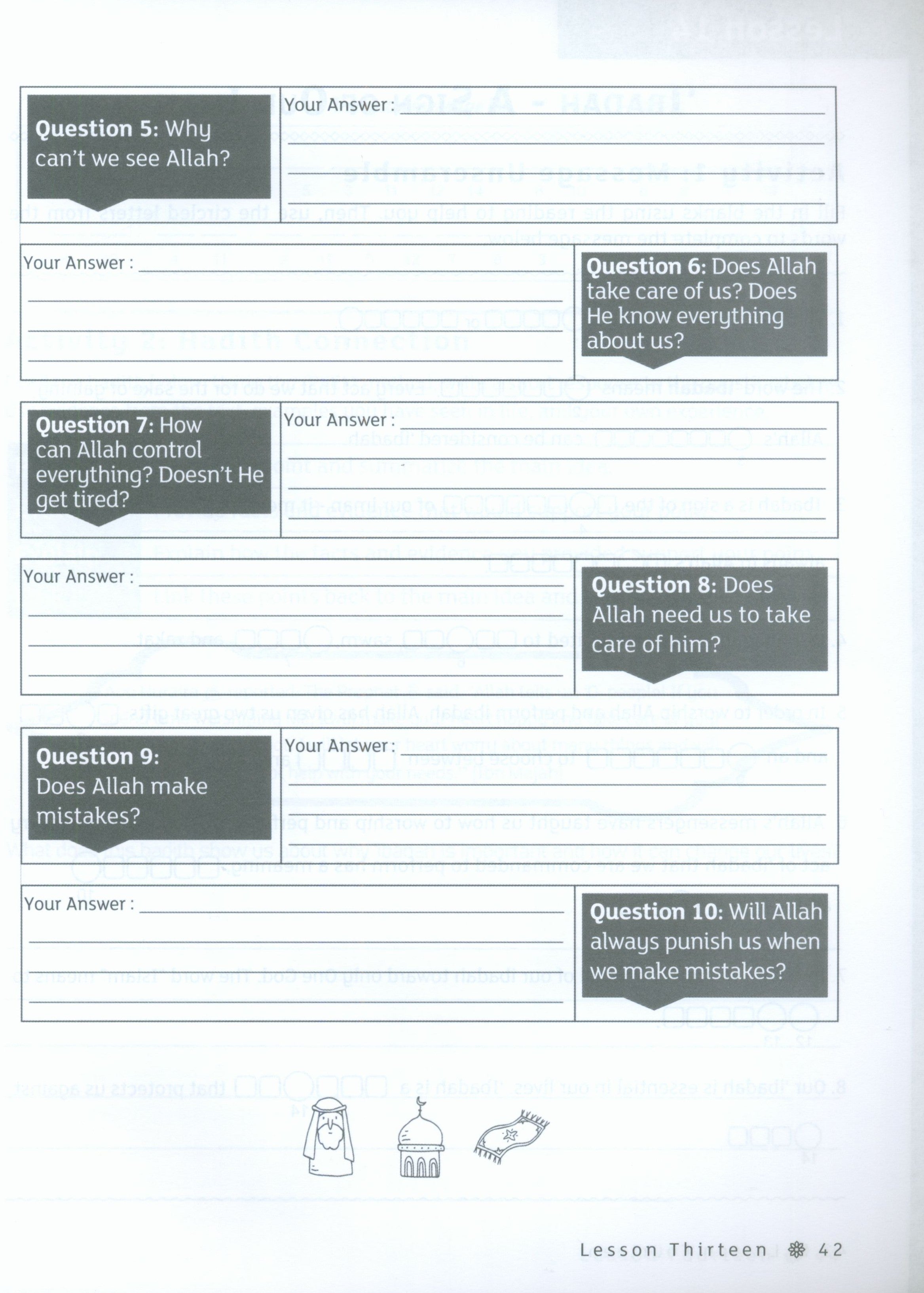 IQRA' WISE Workbook 7th Grade